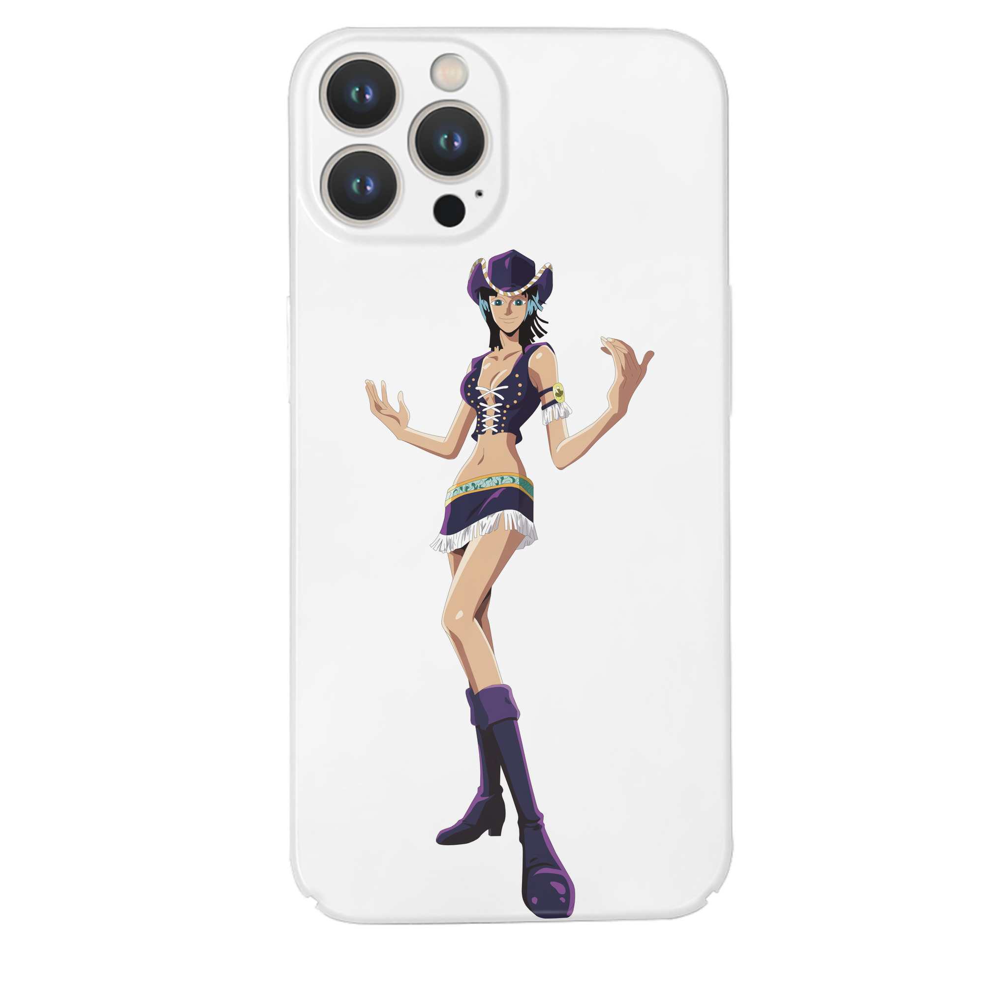 （画像用） ワンピース ニコ・ロビン ONE PIECE Nico Robin 【iPhone 14シリーズ対応】ハードケース